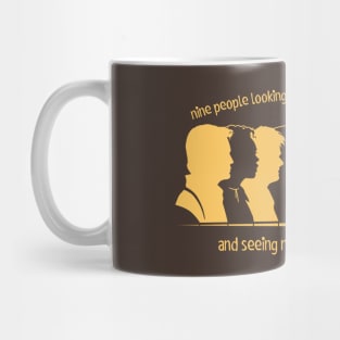 Nine People Mug